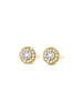 OR Carats Gold-Ohrstecker mit Diamanten