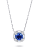 OR Carats Weißgold-Halskette mit Diamanten