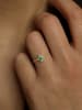 OR Carats Gold-Ring mit Edelstein