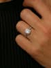 OR Carats Weißgold-Ring mit Diamanten und Edelsteinen