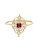 OR Carats Gold-Ring mit Edelsteinen