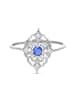 OR Carats Witgouden ring met edelstenen
