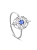 OR Carats Witgouden ring met edelstenen