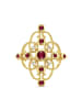 OR Carats Gold-Ring mit Diamanten und Edelsteinen