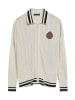Polo Club Cardigan in Creme