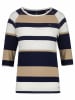 LUHTA Functioneel shirt "Hadli" donkerblauw/beige