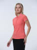 LUHTA Shirt "Kivimaa" in Lachs