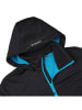 Icepeak Softshelljacke "Biggs" in Schwarz/ Hellblau