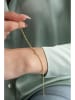 Heliophilia Vergulde armband met sierelement