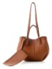 Lucky Bees Schultertasche in Hellbraun - (B)28 x (H)22 x (T)13 cm