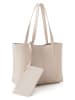 Lucky Bees Schultertasche in Beige - (B)33 x (H)28 x (T)13 cm