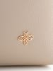 Lucky Bees Schoudertas beige - (B)33 x (H)28 x (D)13 cm