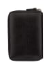 Lucky Bees Leder-Kartenetui in Schwarz - (B)11,5 x (H)8 x (T)2 cm