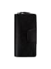 Lucky Bees Leder-Geldbörse in Schwarz - (B)18,5 x (H)10 x (T)2 cm