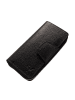 Lucky Bees Leder-Geldbörse in Schwarz - (B)18,5 x (H)10 x (T)2 cm