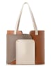 Lucky Bees Torebka w kolorze beżowo-jasnobrązowo-oliwkowym - 30 x 26 x 12 cm