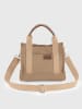 Lucky Bees Henkeltasche in Beige - (B)23,5 x (H)20 cm