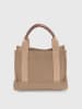 Lucky Bees Henkeltasche in Beige - (B)23,5 x (H)20 cm
