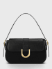 Lucky Bees Schultertasche in Schwarz - (B)26 x (H)16 cm