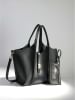 Lucky Bees Shopper bag w kolorze czarnym - 45 x 24 cm