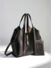 Lucky Bees Shopper in Dunkelbraun - (B)45 x (H)24 cm
