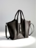 Lucky Bees Shopper in Dunkelbraun - (B)45 x (H)24 cm
