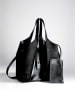 Lucky Bees Shopper bag w kolorze czarnym - 45 x 24 cm