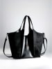 Lucky Bees Shopper bag w kolorze czarnym - 45 x 24 cm