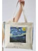 Lucky Bees Schoudertas beige - (B)35 x (H)35 x (D)12 cm