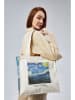 Lucky Bees Schoudertas beige - (B)35 x (H)35 x (D)12 cm