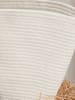 Lucky Bees Shopper in Beige/ Weiß - (B)40 x (H)30 cm