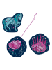 Scout 5-delige schoolset "Dreamland" turquoise/roze