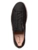 Think! Leder-Sneakers in Schwarz