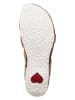 Think! Leder-Zehentrenner in Beige