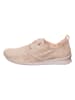Think! Skórzane sneakersy "Cotton" w kolorze beżowym