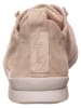 Think! Skórzane sneakersy "Cotton" w kolorze beżowym