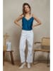 Plume Top "Agar" w kolorze niebieskim
