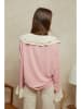 Plume Bluse "Baxo" in Rosa/ Sand