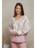 Plume Sweter "Bouchka" w kolorze kremowo-jasnoróżowym