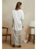 Plume Jurk "Chawn" wit