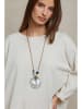 Plume Pullover "Diamond" in Creme