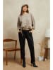 Plume Hose "Lavi" in Schwarz