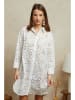 Plume Jurk "Louis" wit