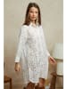 Plume Kleid "Louis" in Weiß