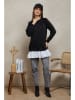Plume Sweatshirt "Nature" in Schwarz