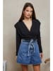 Plume Blouse "Petrus" zwart