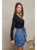 Plume Blouse "Petrus" zwart