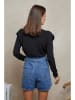 Plume Blouse "Petrus" zwart
