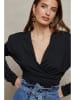 Plume Blouse "Petrus" zwart