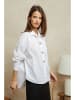 Plume Blouse "Rozalie" wit